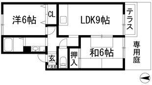 ルーチェ・ナマゼの物件間取画像